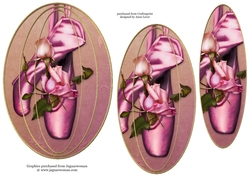 Elongated Oval Stacker - En Pointe