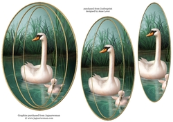 Elongated Oval Stacker - Swansong