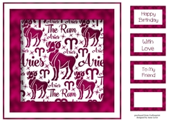 Zodiac In Pink - Aries