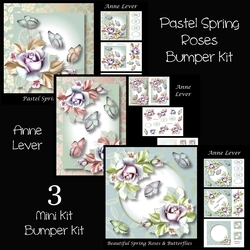 Pastel Spring Roses Bumper Kit