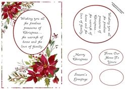 Scarlet Poinsettia Christmas verse 2