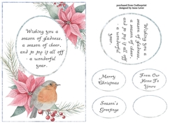 Beautiful Watercolour Christmas Verse 2