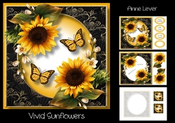 Vivid Sunflowers