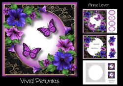 Vivid Petunias