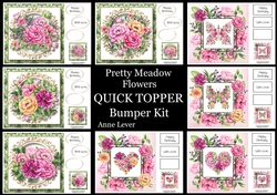 Pretty Meadow Flowers QUICK TOPPER Bumper Kit