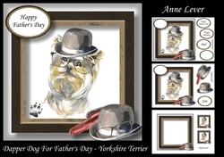 Dapper Dog For Fathers Day - Yorkshire Terrier