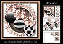 Coco Chanel Blush Christmas Trio