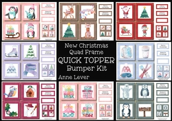 New Christmas Quad Frame QUICK TOPPER Bumper Kit