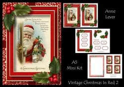 Vintage Christmas In Red 2