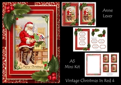 Vintage Christmas In Red 4
