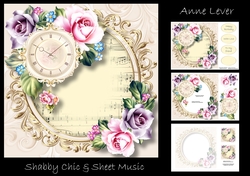 Shabby Chic & Sheet Music