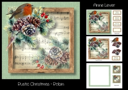 Rustic Christmas - Robin