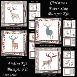 Christmas Paper Stag Bumper Kit