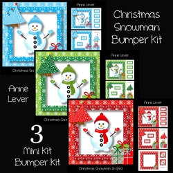 Christmas Snowman Bumper Kit