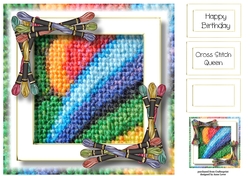 Close Up Cross Stitch 3 8x8