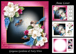 Gorgeous Gardenia & Fairy Wren