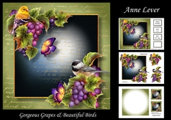 Gorgeous Grapes & Beautiful birds