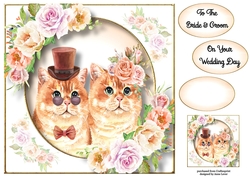 The Wedding Cats 3 8x8