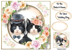 The Wedding Cats 2 8x8