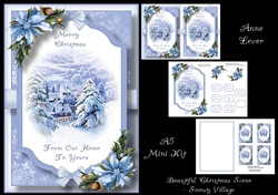 Beautiful Christmas Scene - Snowy Village