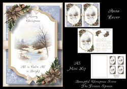 Beautiful Christmas Scene - The Frozen Stream