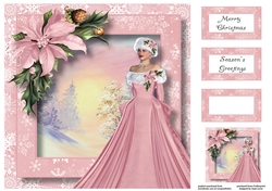 Winter Beauty - Blush Pink 8x8