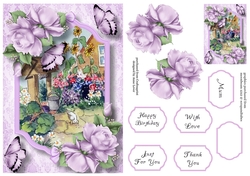 Victorian Garden & Roses 4 A5
