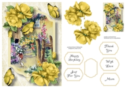 Victorian Garden & Roses 2 A5