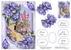 Victorian Garden & Roses 1 A5