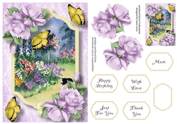 Victorian Garden & Roses 8 A5