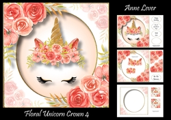 Floral Unicorn Crown 4