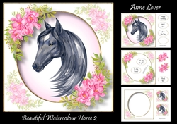 Beautiful Watercolour Horse 2