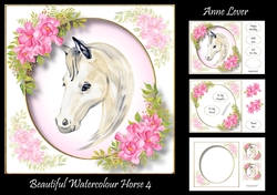 Beautiful Watercolour Horse 4