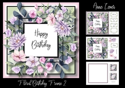 Floral Birthday Frame 2
