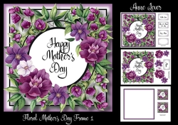 Floral mothers Day Frame 1