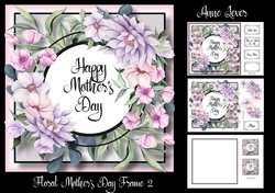Floral mothers Day Frame 2