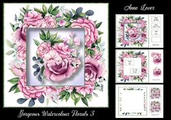 Gorgeous Watercolour Florals 3
