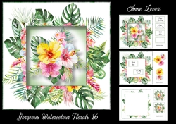 Gorgeous Watercolour Florals 16