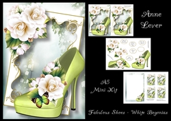 Fabulous Shoes - White Begonias