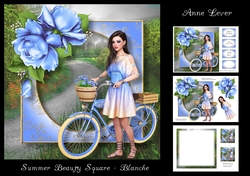 Summer Beauty Square - Blanche