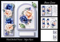 Floral Arched Frame - Myra Roses