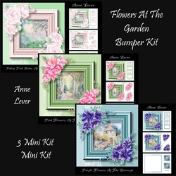 Flowers At The Garden Bumper Kit