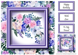 Framed Bouquet 1