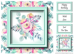 Framed Bouquet 9