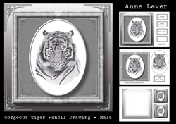 Gorgeous Tiger Painting - Male
