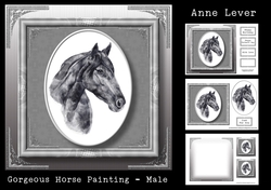 Gorgeous Horse Painting - Male