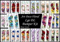 Art Deco Floral Lge DL Bumper Kit