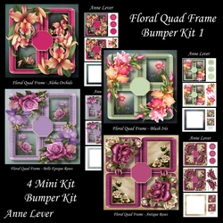 Floral Quad Frame Bumper Kit 1