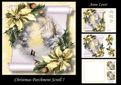 Christmas Parchment Scroll 7