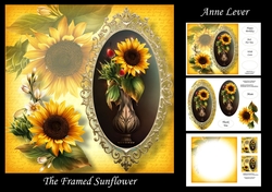 The Framed Sunflower